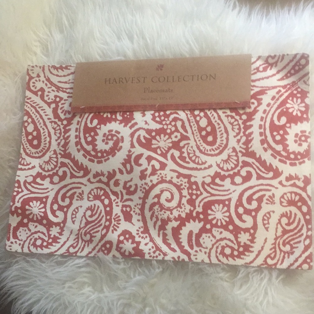 Harvest Collection Set Of 4 Placemats.